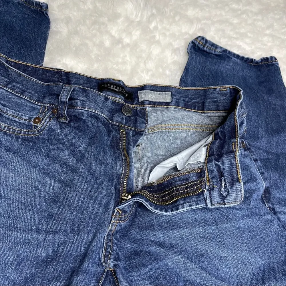 Aeropostale in NYC Men Straight Leg Jeans 30 / 30 - Picture 5 of 13
